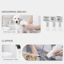 Paw&Nest™ 3-In-1 Vacuum Pet Brush