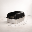 Paw&Nest™ Stainless Steel Litter Box