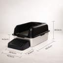 Paw&Nest™ Stainless Steel Litter Box