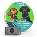 Paw & Nest™ Natural Flea & Tick Pendant